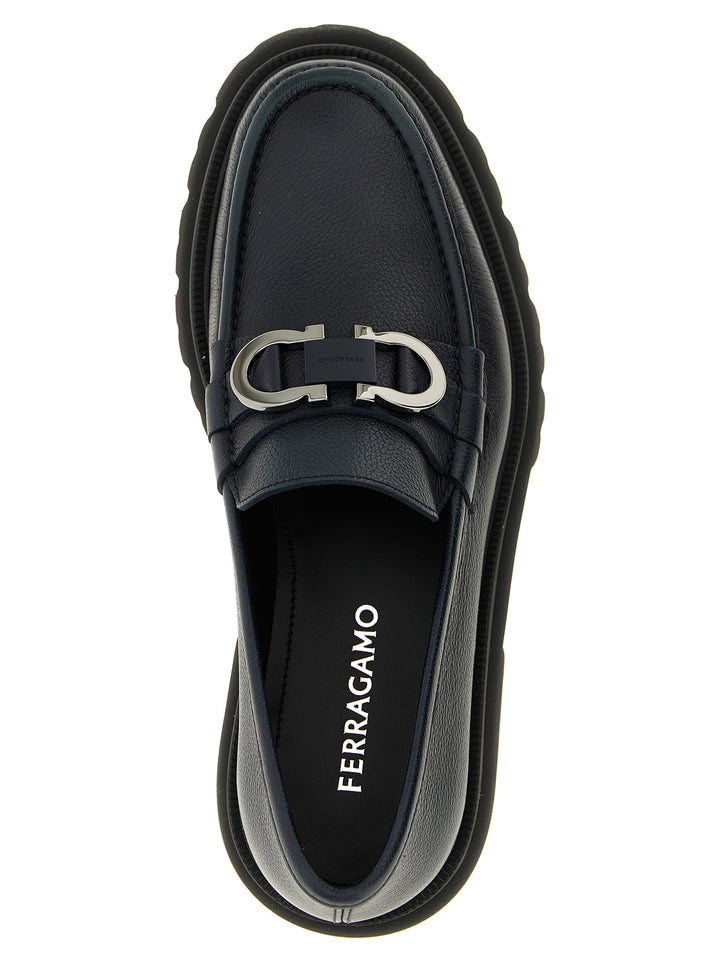 Ferragamo Cocoon Mocassini - Blu | 4f7eb6ad3d3bd4c53cf0cf1289590af81d329ed6