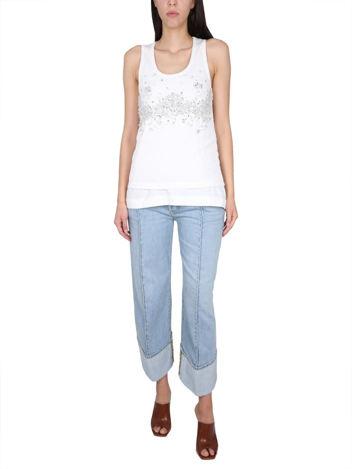 Bottega Veneta Top - White | bf1851a6ad807202ecd86e98dd1fe0f3cd5d33a0