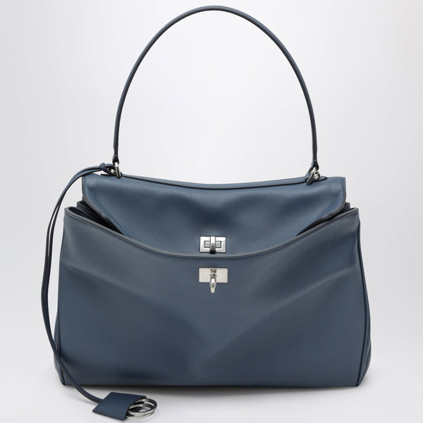 Rodeo Borsa in Vitello Liscio Azzurro Chiaro