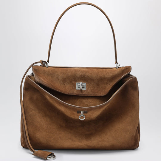 Rodeo Medium Beige Suede Bag