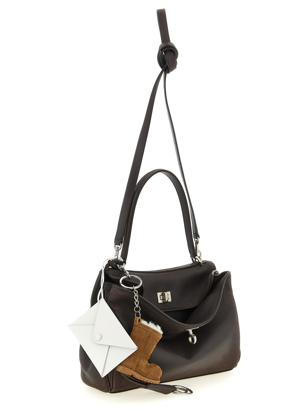 Balenciaga Rodeo Borse a Mano - Marrone | c0693eb4213bc2f005fc27373b703bf3b1907bee