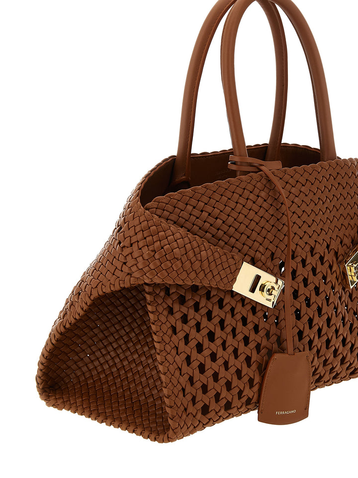 Ferragamo Hug Th S Borse a Mano - Marrone | 6a25578b5191f51332729f53a59d079058cd0463