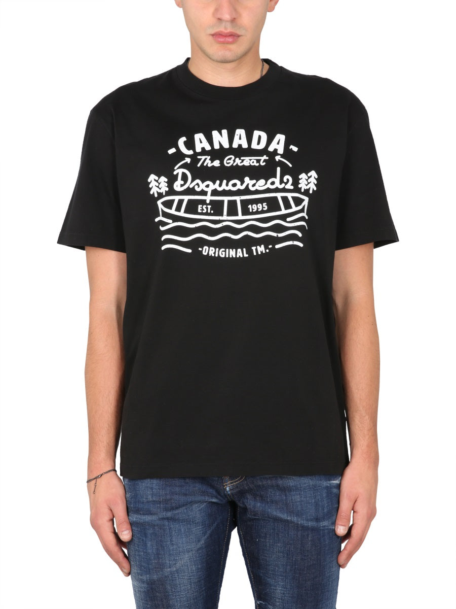 Dsquared2 T shirt - Nero | Wanan Luxury