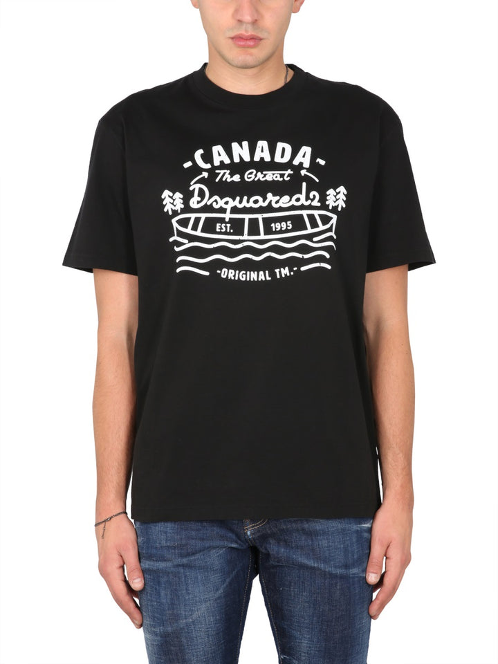 Dsquared2 T shirt - Nero | Wanan Luxury