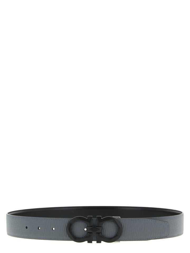 Ferragamo Gancini Cinture - Grigio | 3ea1ac7fb4ffcda71c1e13704796979dc26c6980