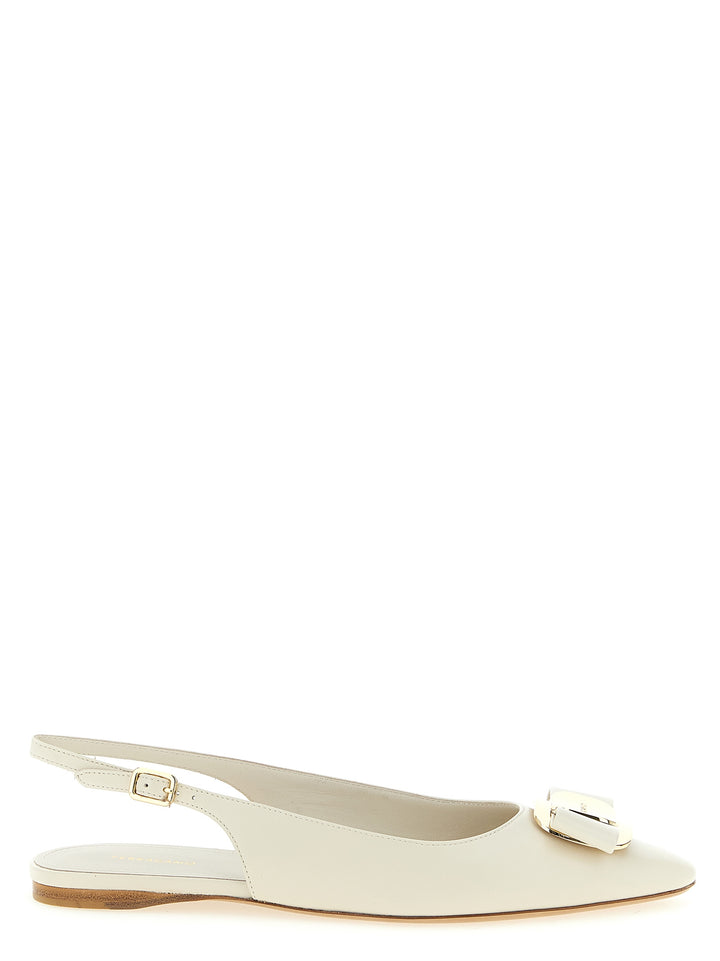 Ferragamo Zelmy Flat shoes - Beige | dd9040a9d62b76248c0d0210c1dceefce5c0f7ef
