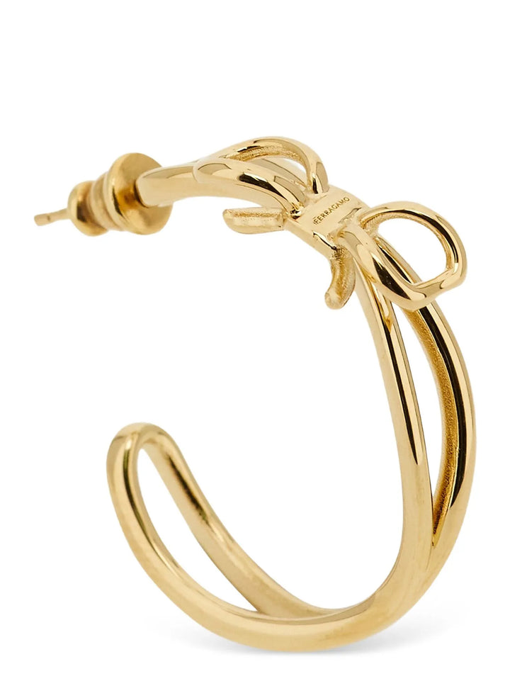 Ferragamo Bow Earrings Gioielli - Oro | 212941dcbd3c30ca6a0fe2ce99ce83abca0a5d54
