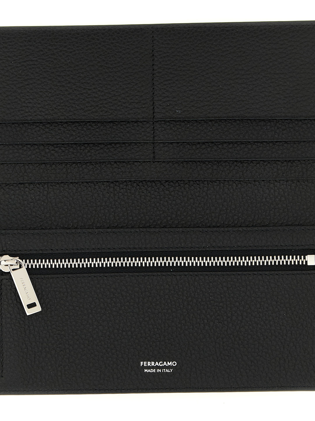 Ferragamo Gancini Portafogli - Nero | 59768af7eb06f425aa52069a24990b71cda02ab0