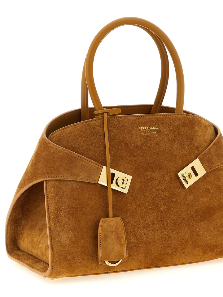 Ferragamo Hug Th S Borse a Mano - Beige | 906fdb41f50419d594b49a5a49cb6406b88217fd