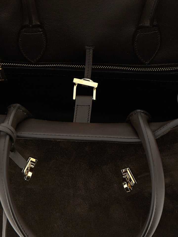 Ferragamo Hug Th S Borse a Mano - Marrone | 7129a63e802aff0cc5713a1083e978c42d5c9b6b