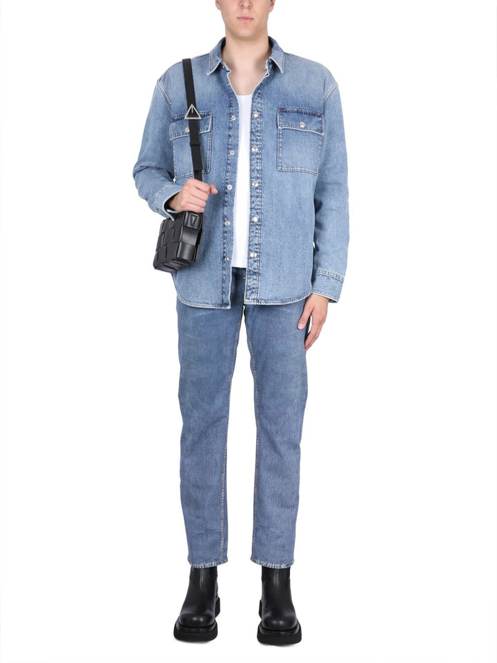 Bottega Veneta Camicie - Blue | 6b57c332911b8646fefc9f7297422ec78223d0a5