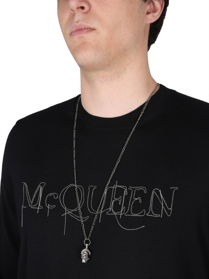 Alexander Mcqueen Maglioni - Black | 0956d1e3960a6d1e88467bb053f687ad4903e01f