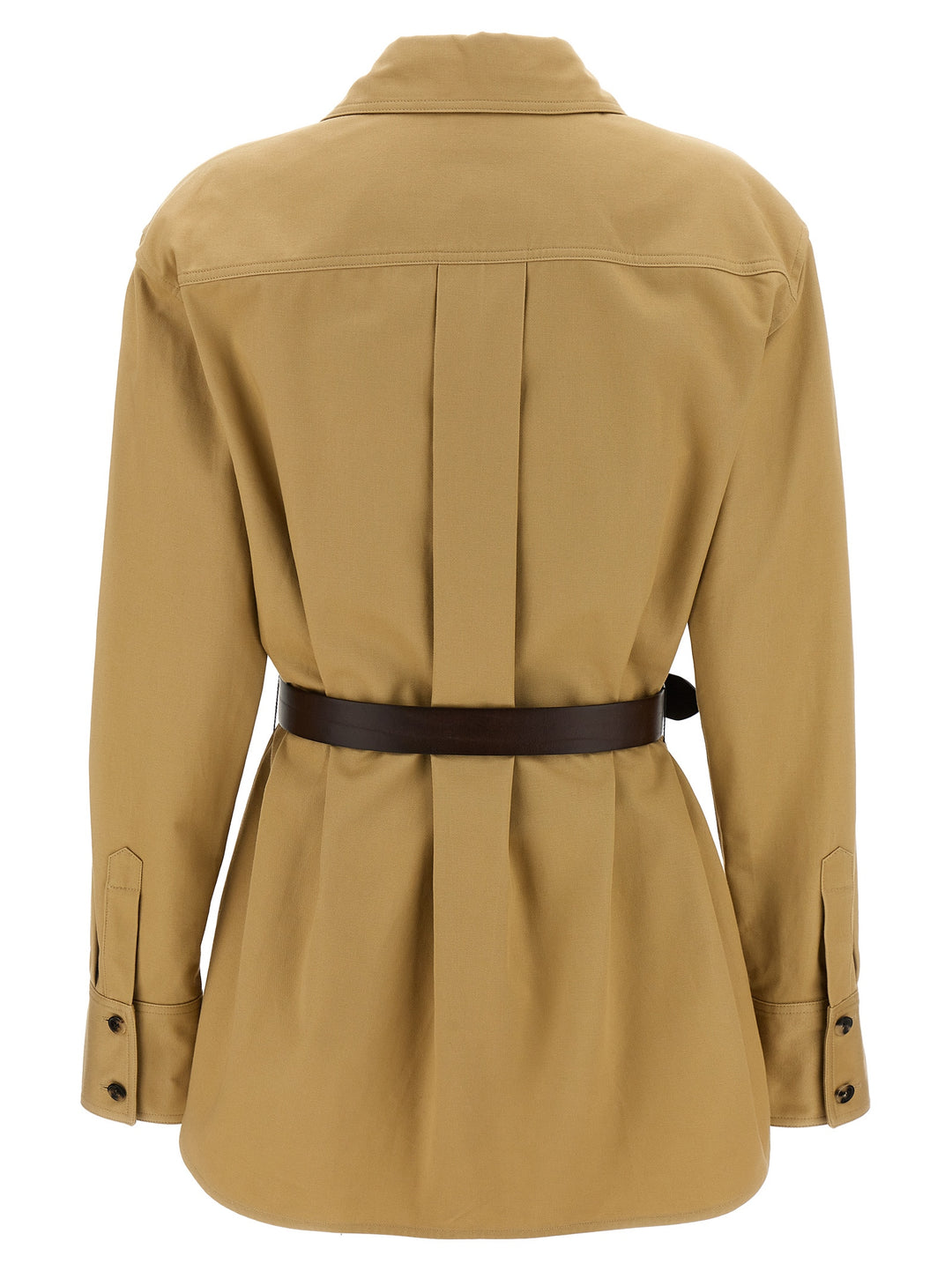 Saint Laurent Saharienne Camicie - Beige | 9d71886a96526dbd014b3de70927621afddfb105