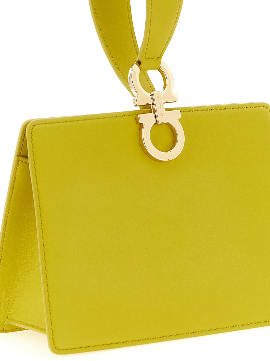 Ferragamo Mini Clutch - Giallo | 3129a5191c826a540f12bbfa279f6fba97c2fbff