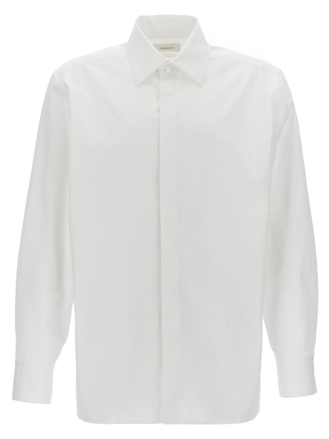 Saint Laurent Cassandre Camicie - Bianco | 47df8db6986b3f2650f5c7386e2e588d7644d968