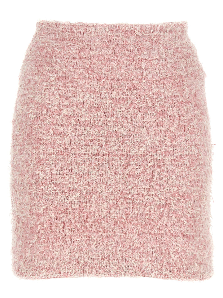 Balenciaga Tweed Skirt Gonne - Rosa | 52f5ef0803a5a086df2970b86e873c471647335b