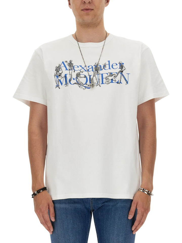 Alexander McQueen T shirt - Bianco | Wanan Luxury