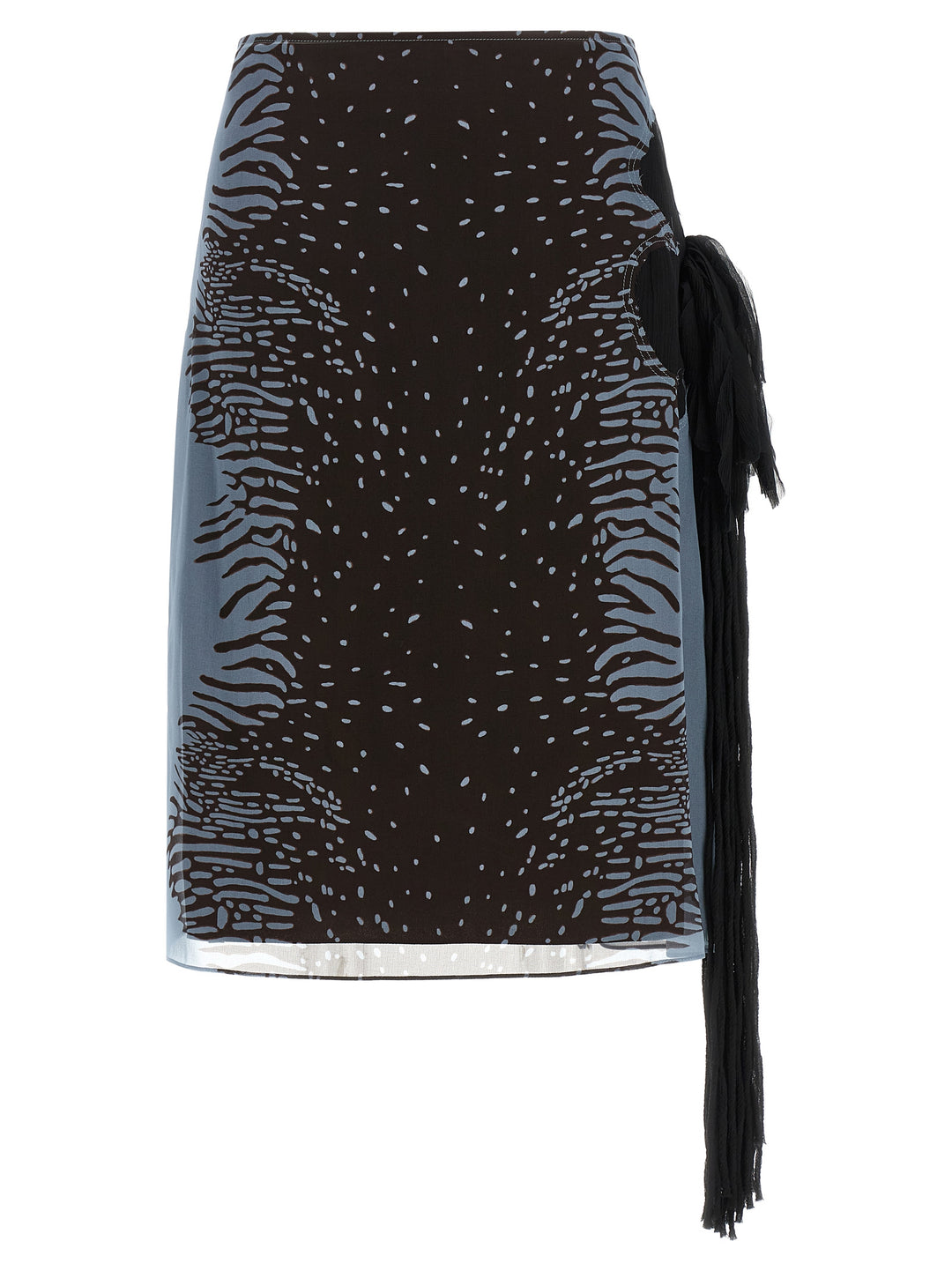 Ferragamo Georgette Skirt Gonne - Multicolor | 2f099edcd8e5b8deb6be6f4aca5b27426342992c