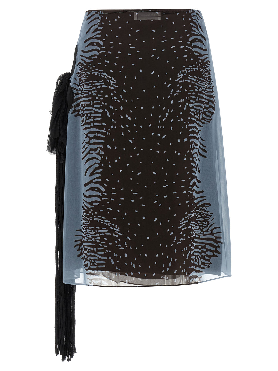 Ferragamo Georgette Skirt Gonne - Multicolor | a71a638189e92eb4930c4dc5ccaa2ea2cd0cb56c