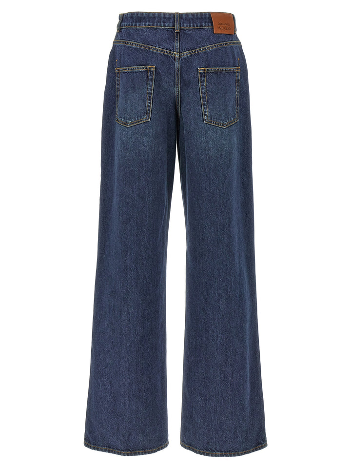 Mcqueen Denim Jeans - Blu | 0f10a7b31f971b25a9c138bc8518a8b25ea9f4e0