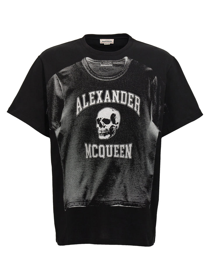 Mcqueen Logo Print T shirt - Nero | 0a1093447b64f914c05e55785eeeb435f0a43952