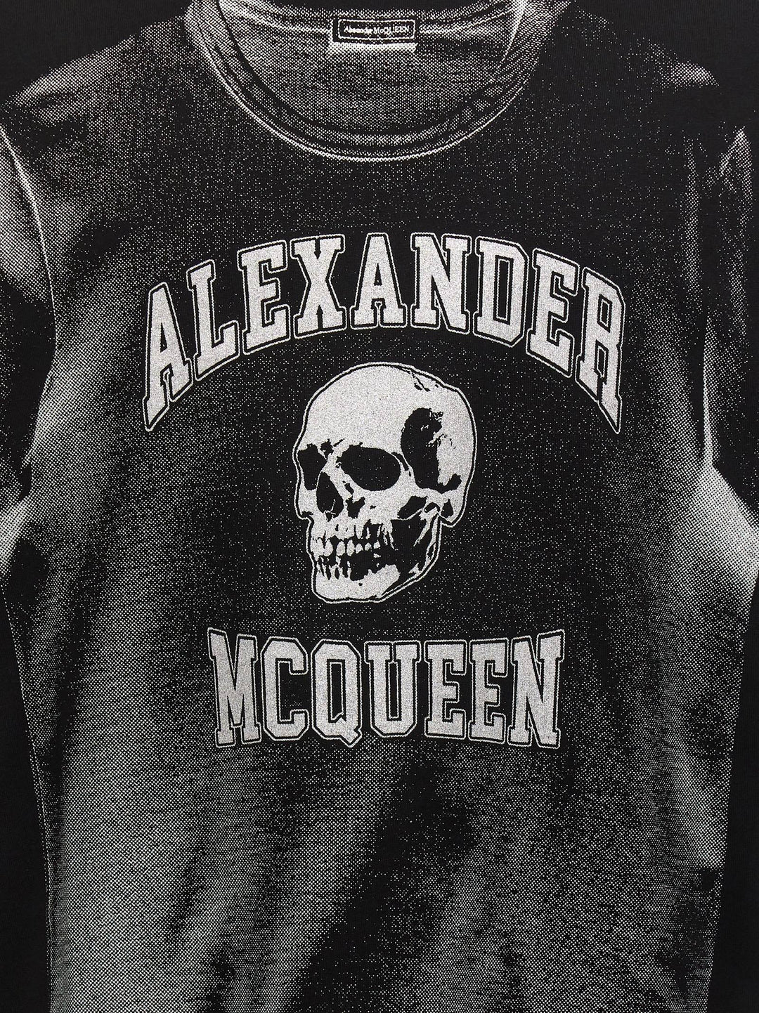 Mcqueen Logo Print T shirt - Nero | 496abee56a0a9a0949cb51e13aabf64031f521ae