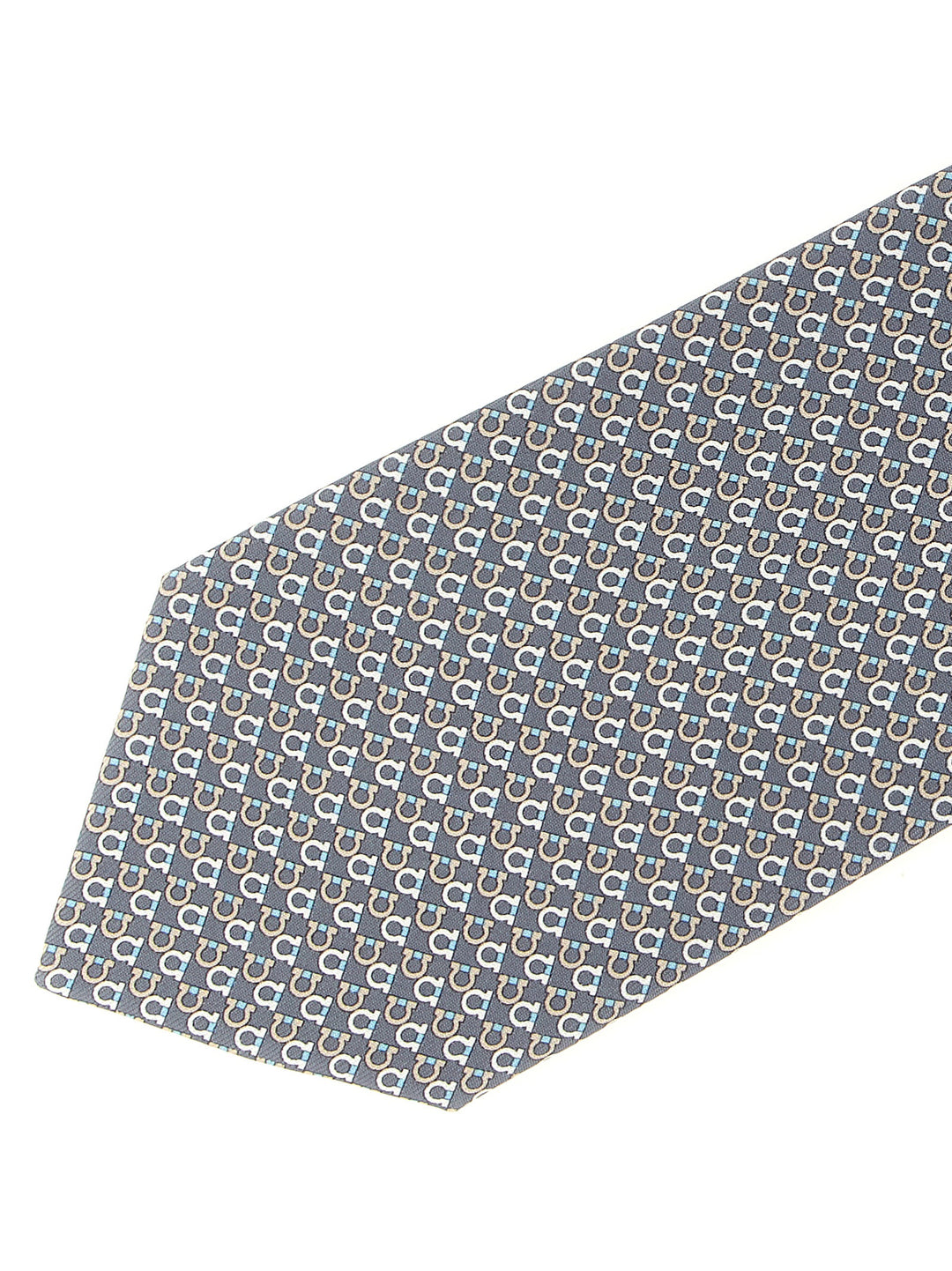Ferragamo Chicca Cravatte - Grigio | 5b162634a5b31a42e6451bbadf4527eafdb3d447