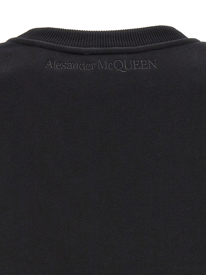 Mcqueen Cut And Sew Felpe - Nero | f106f35f85b1fbb1e60a1c366d7d94bc7e7a89e4