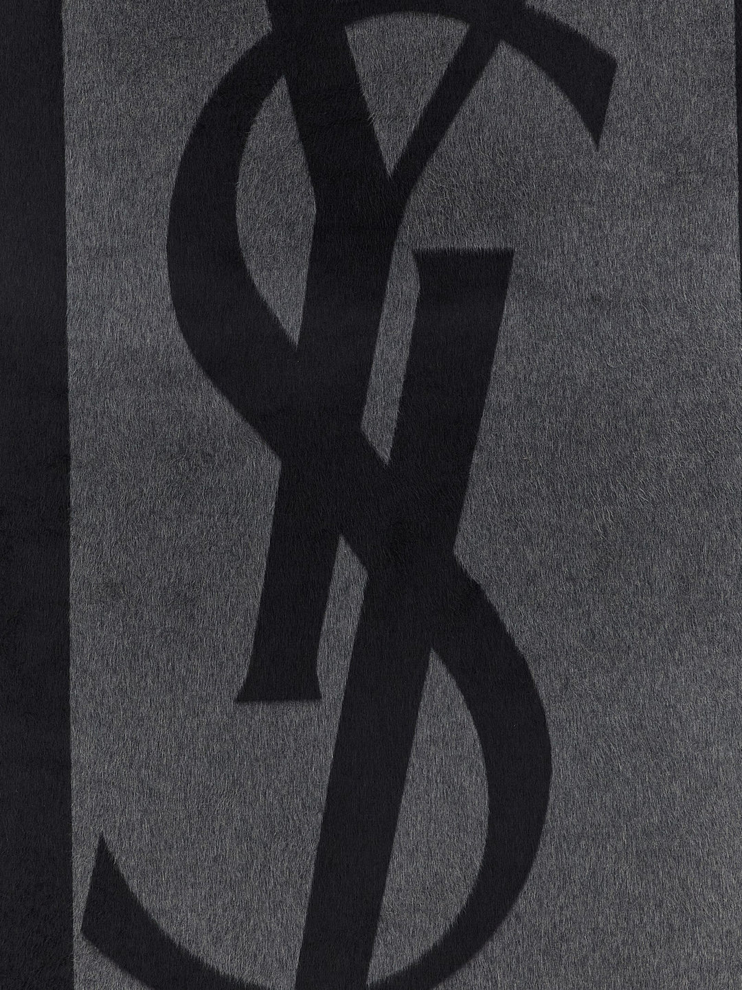 Saint Laurent Cassandre Sciarpe - Grigio | 2b6cf4db2ca783c32ca5c088a760a882ea6e3045