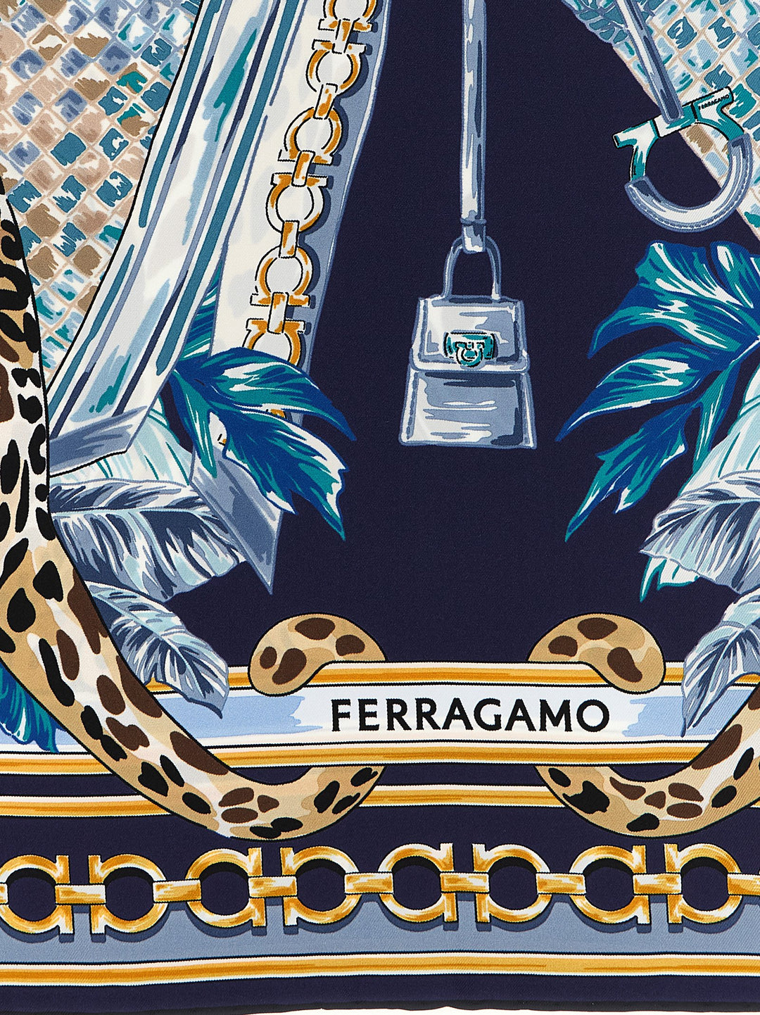 Ferragamo Felindra Sciarpe - Blu | d8408a3f3f9c3858f9c55f42c14cdb6509772713