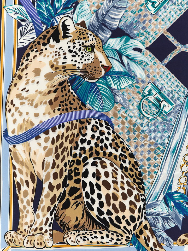 Ferragamo Felindra Sciarpe - Blu | 8df391e3f1d786557ecc4f5d3c18050e1ea12e8d