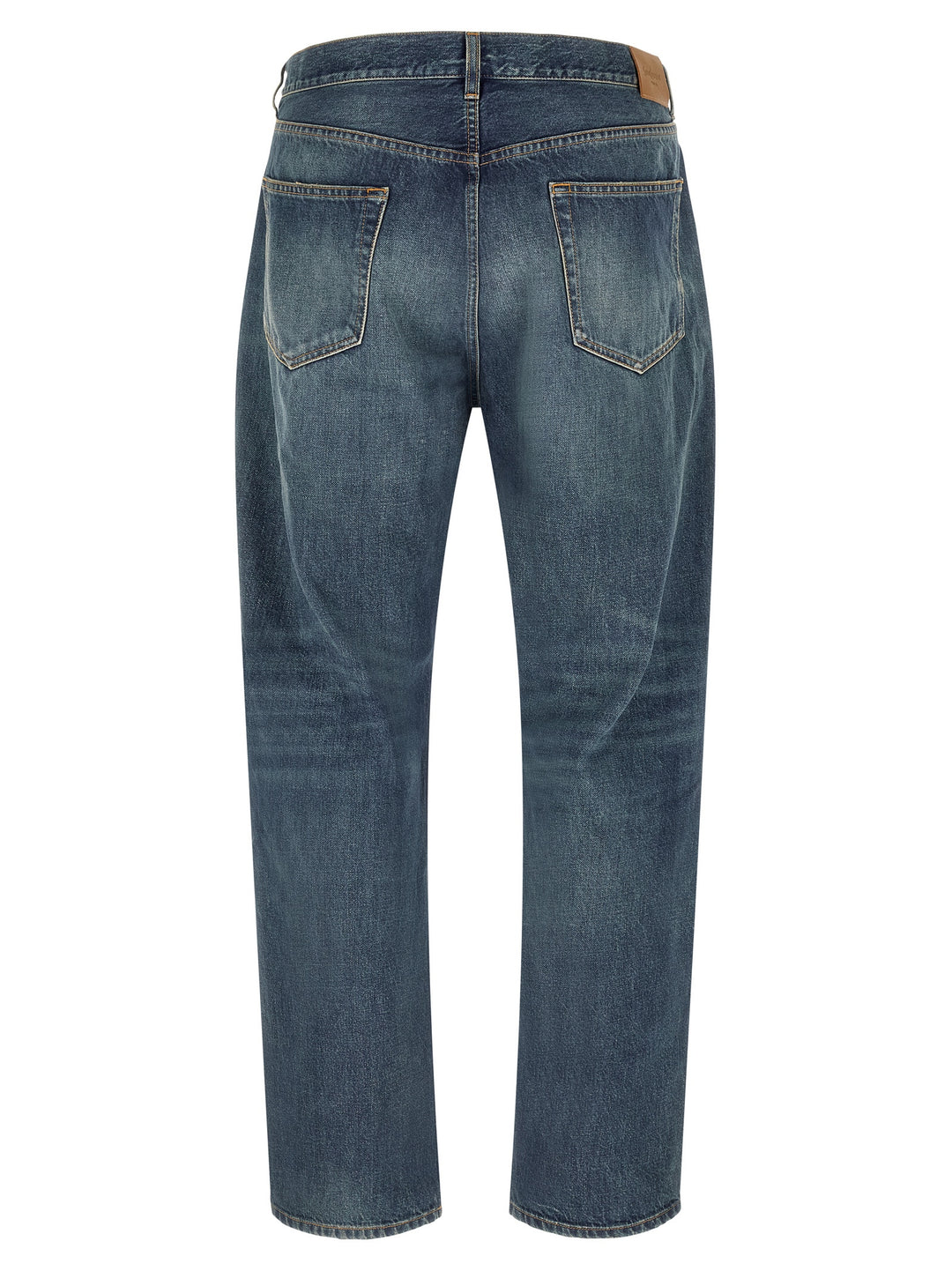 Saint Laurent Straight Leg Jeans - Blu | 13abc69ab197ef505af29c770bea428c8f68d3fb