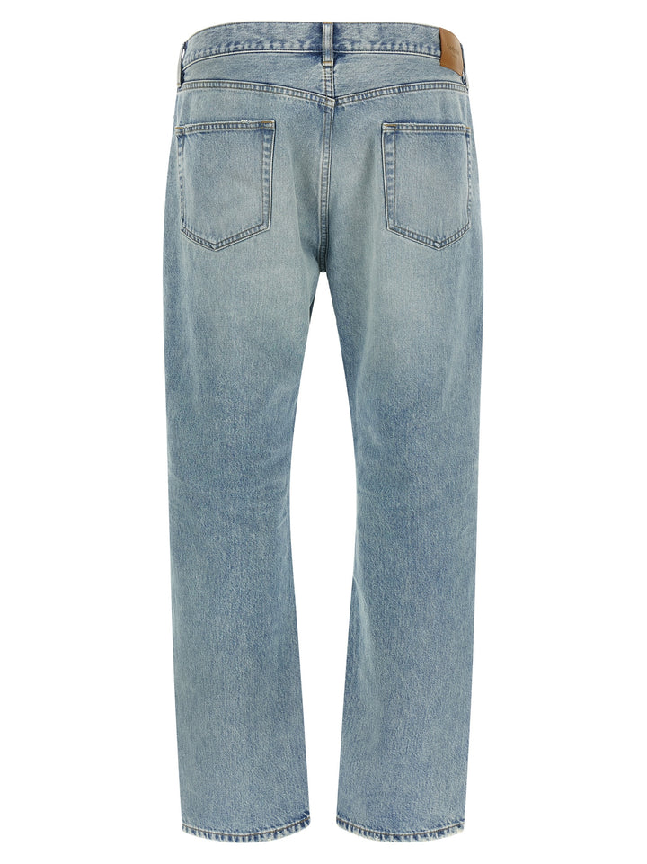 Saint Laurent Wide Leg Jeans - Celeste | 51e2decc907c9f4b4d2c510e4b2583e2597b9c6d
