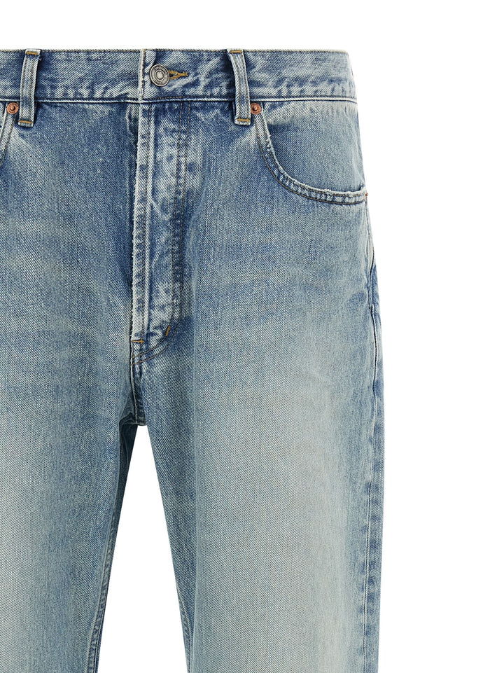 Saint Laurent Wide Leg Jeans - Celeste | 8b1afbd8438d6630803ce71b4f4935a6c00cfee9
