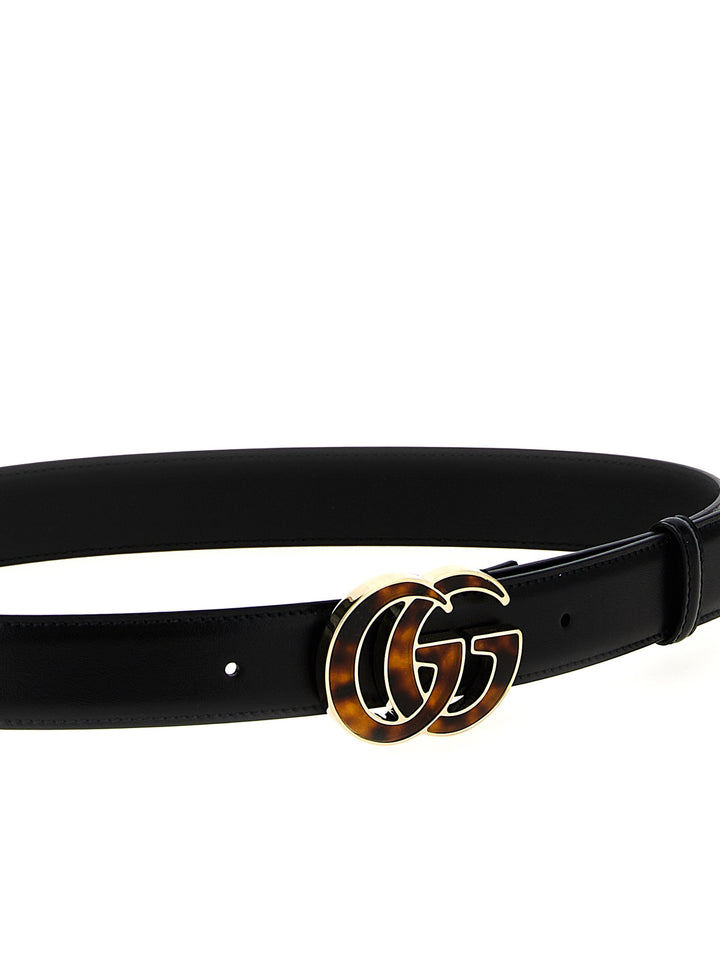 Gucci Gg Marmont Cinture - Nero | b9bb017fdc7c00aba37ab501a4d6c89eaa62d7ef