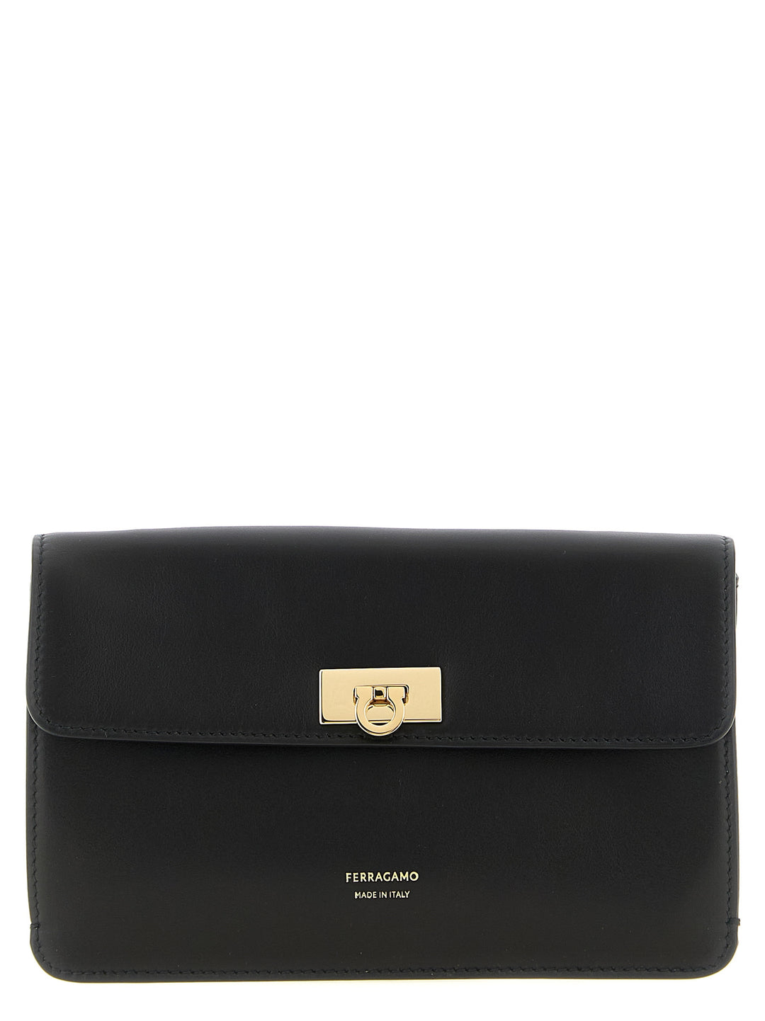 Ferragamo Harley Clutch - Nero | 2c0bd795cceb6ba477df0743dc92bd0adba180ec