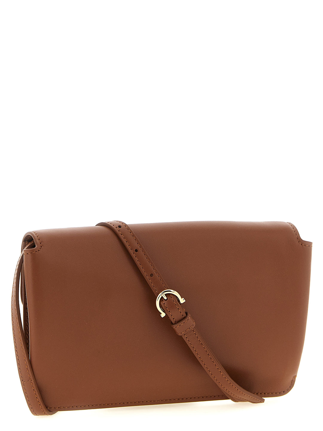 Ferragamo Harley Clutch - Marrone | 5029caa05484d7ea5fc71b27420546d6b1cfcadd