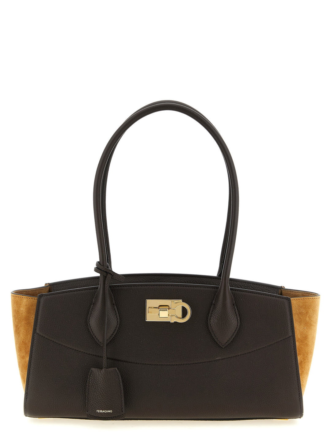 Ferragamo Newferragamo Studiosoft Eastwest(m) Borse a Spalla e Tracolla - Marrone | 8dffd1da2eb694fc0b06d2c32adafc0d1ac985a6