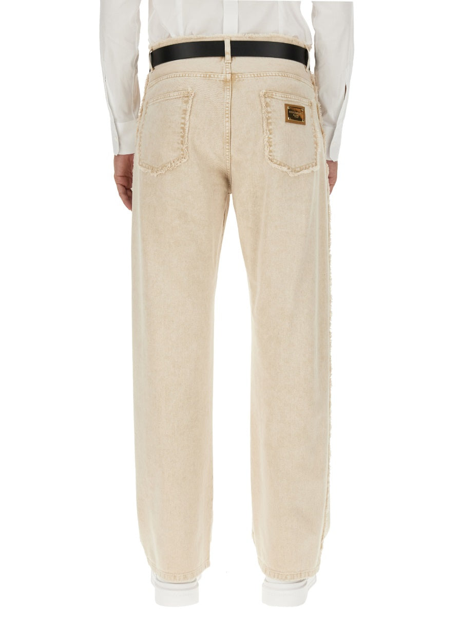 Dolce & Gabbana Pantaloni - Bianco | Wanan Luxury