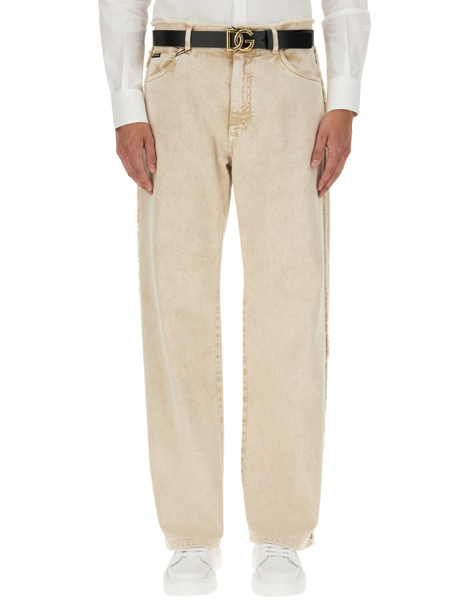 Dolce & Gabbana Pantaloni - Bianco | Wanan Luxury