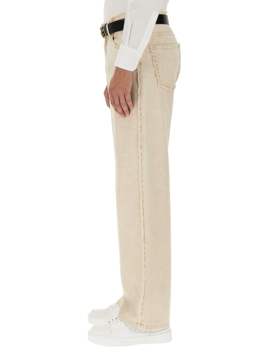 Dolce & Gabbana Pantaloni - Bianco | Wanan Luxury