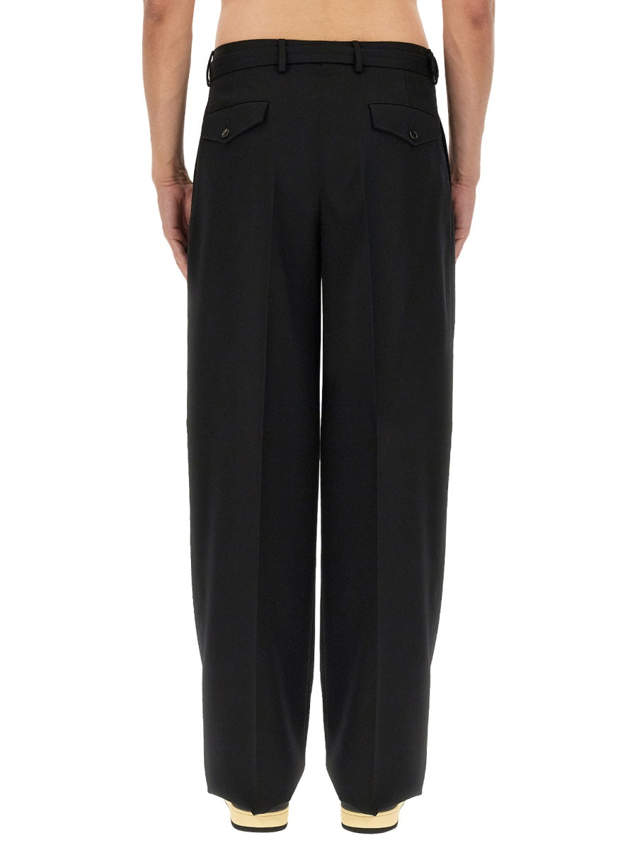 Lanvin Pantaloni - Nero | Wanan Luxury