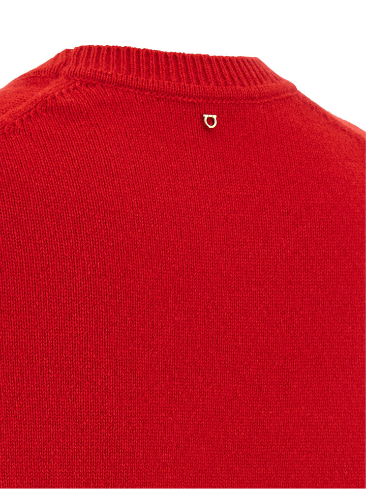 Ferragamo Gancini T shirt - Rosso | af90c6c7cbad514f5b868431ce6247093aef6a30
