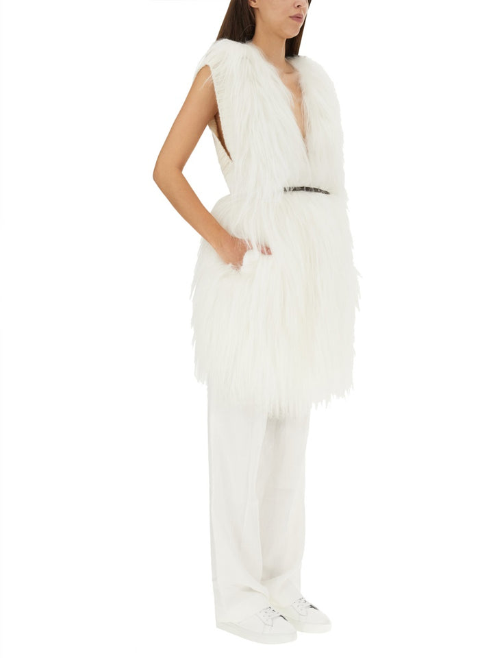 Fabiana Filippi Gilet - Bianco | Wanan Luxury