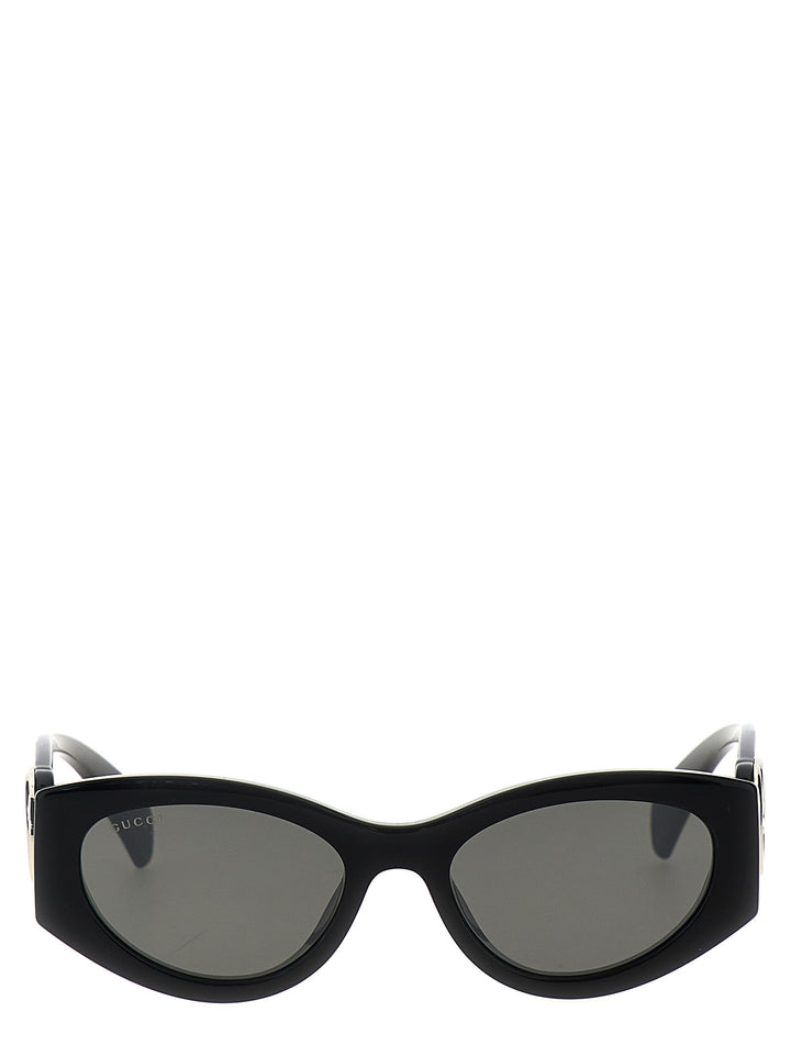 Gucci Cat Eye Occhiali da Sole - Nero | b224174935d2fdc263f433cd8c841bc1d556c2a1