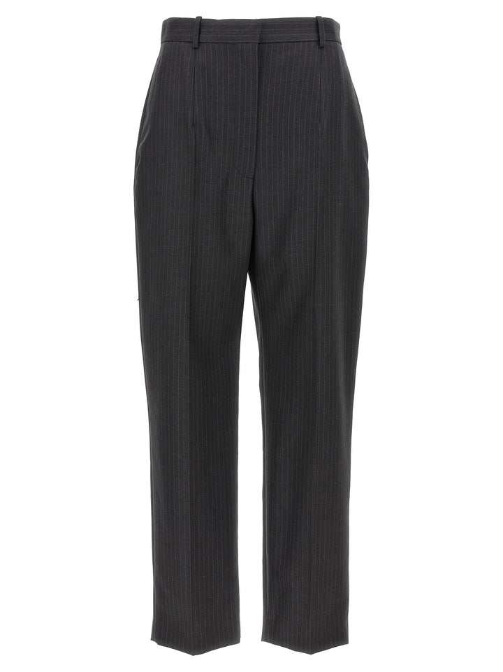 Mcqueen Pinstripe Pantaloni - Grigio | 8a9c05dadce267cf47d8a4865030aec0e2bf8126