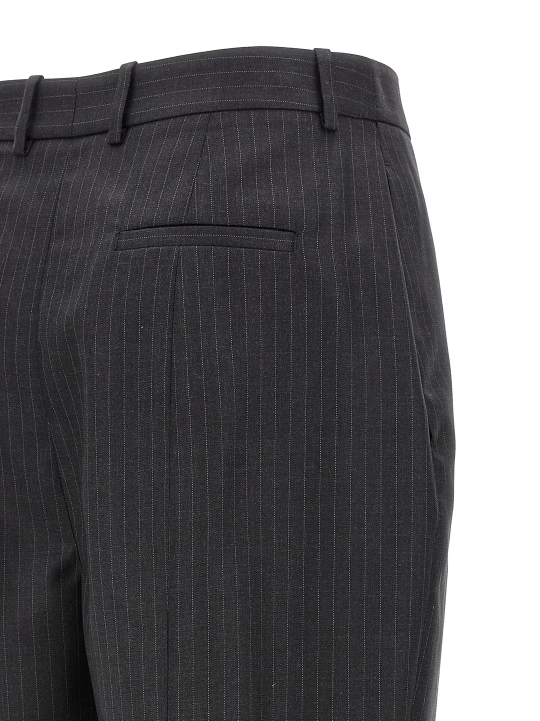 Mcqueen Pinstripe Pantaloni - Grigio | 39ee175137445009dd7cd0e4ea4462dbb1dce8bd