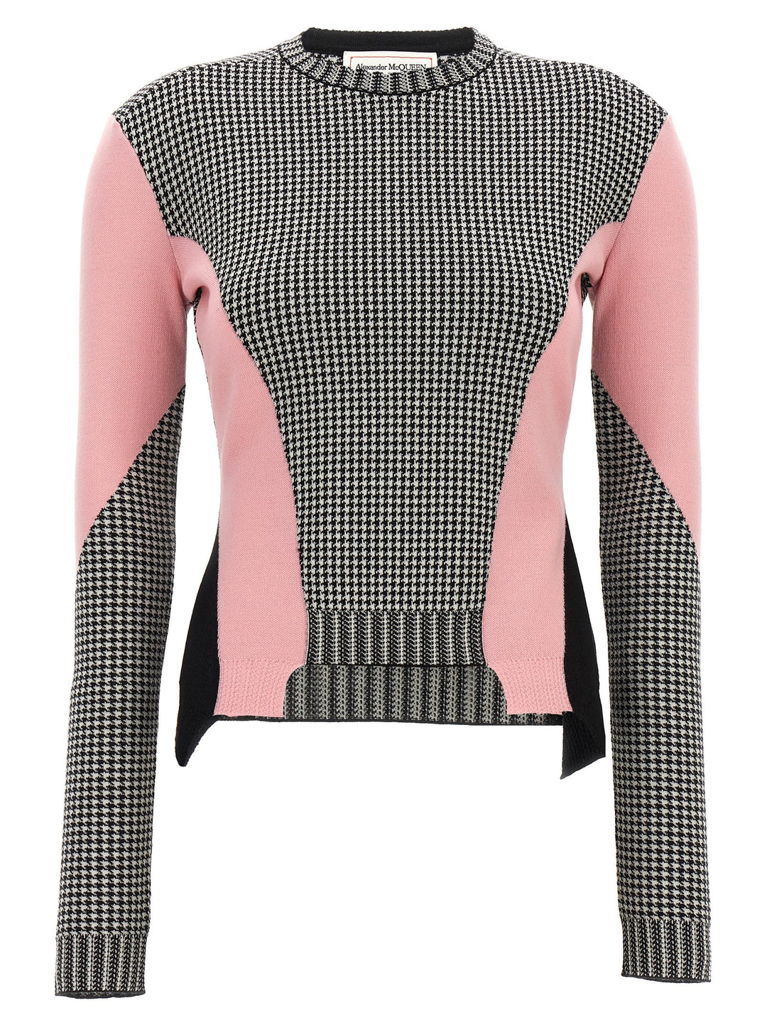 Alexander Mcqueen Houndstooth Sweater Maglioni - Multicolor | 0588d6b06c851d660ba071ea8ed14dd18ffdf8ec