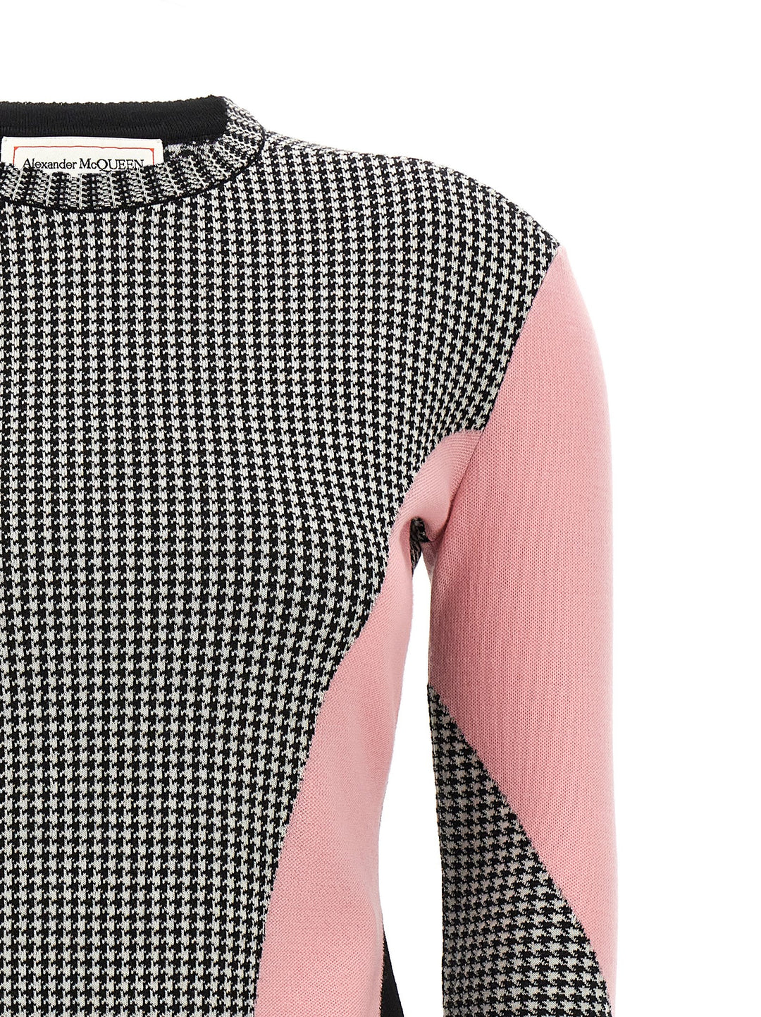 Alexander Mcqueen Houndstooth Sweater Maglioni - Multicolor | ffed82f8548c9ade70788ab3e4623be82b217736