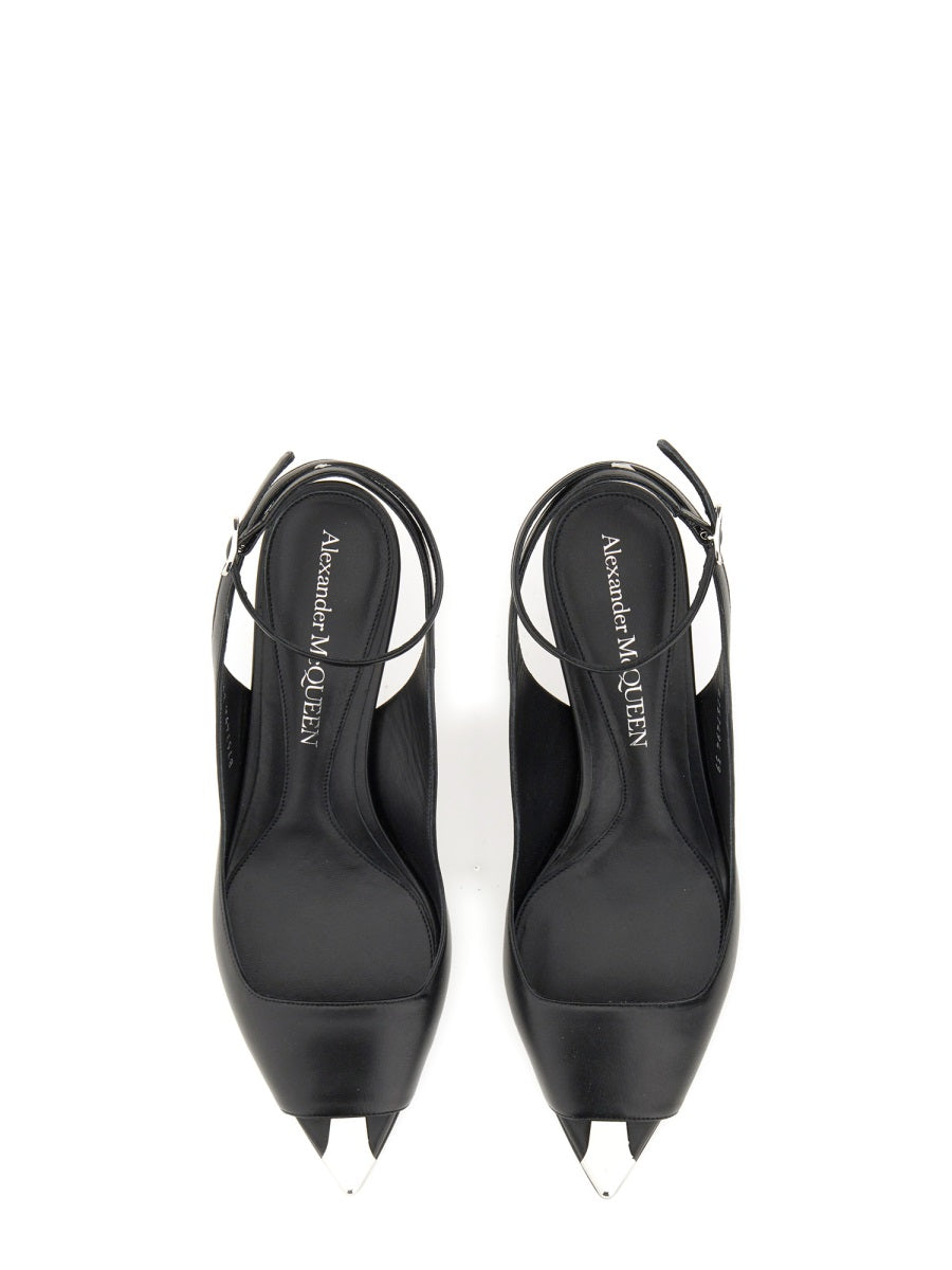 Alexander McQueen Sandali - Nero | Wanan Luxury